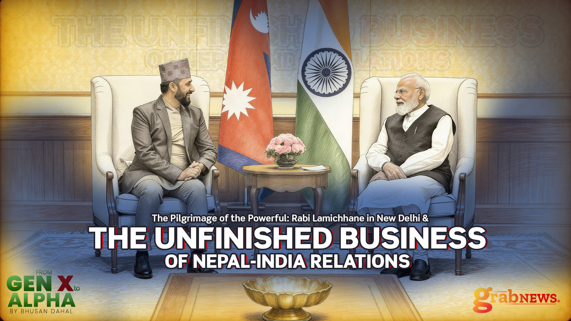 The Pilgrimage of the Powerful: Rabi Lamichhane in New Delhi and the Unfinished Business of Nepal-India Relations